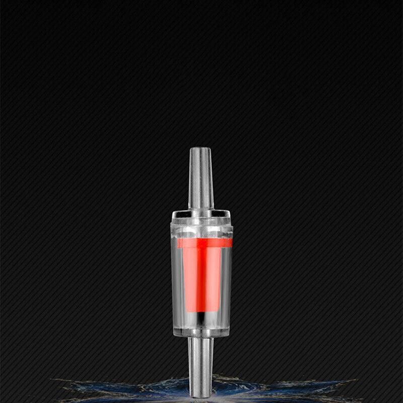 5/10X Check Valve Fish Tank Aquarium Air Pump Silicone Non-Return One Way Airline - 5PCS V528-FISHTANKAQUARIUM-5PCS-154158