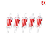 5/10X Check Valve Fish Tank Aquarium Air Pump Silicone Non-Return One Way Airline - 5PCS V528-FISHTANKAQUARIUM-5PCS-154158