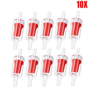 5/10X Check Valve Fish Tank Aquarium Air Pump Silicone Non-Return One Way Airline - 5PCS V528-FISHTANKAQUARIUM-5PCS-154158