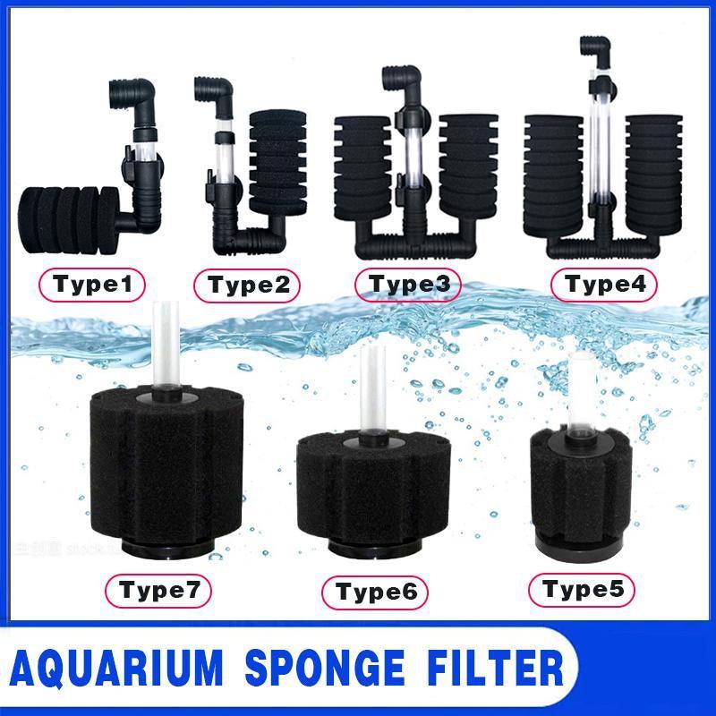 Air Sponge Filter Biological Aquarium Water Fish Tank Foam Small Medium Large - Type 4 V528-FISHTANKFILTER-2822-730309