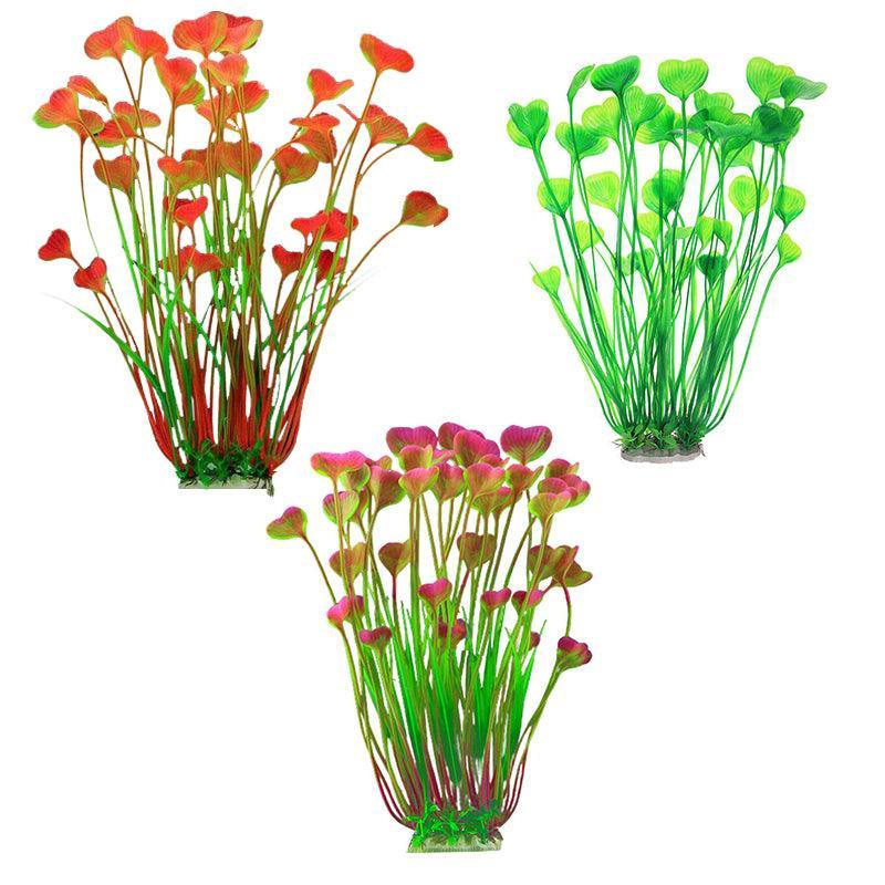 Aquarium 40cm Artificial Simulation Water Plants Fish Tank Plant Grass Decor - Green V528-FISHTANKPLANT-GREEN-645525