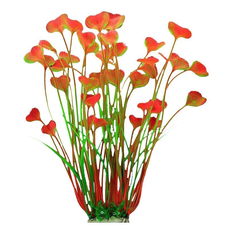 Aquarium 40cm Artificial Simulation Water Plants Fish Tank Plant Grass Decor - Green V528-FISHTANKPLANT-GREEN-645525