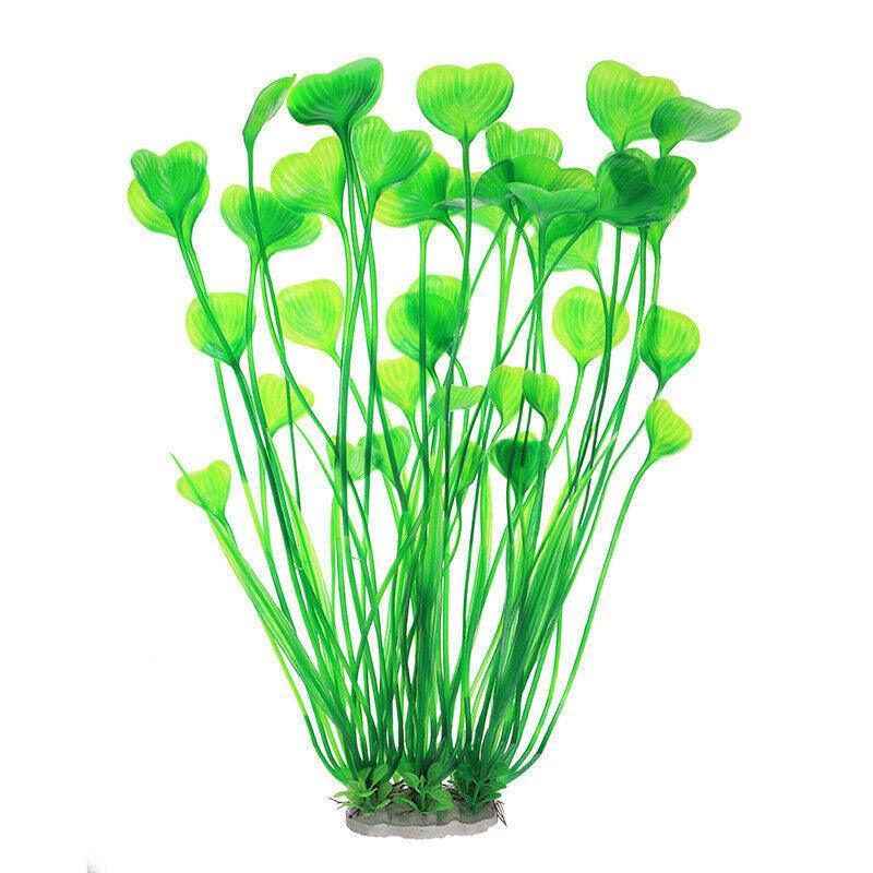 Aquarium 40cm Artificial Simulation Water Plants Fish Tank Plant Grass Decor - Green V528-FISHTANKPLANT-GREEN-645525