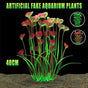 Aquarium 40cm Artificial Simulation Water Plants Fish Tank Plant Grass Decor - Pink V528-FISHTANKPLANT-PINK-380332