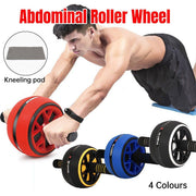 Abdominal Muscle Wheel Exercise Roller Fitness Equipment for Home Gym Men Women - Yellow V528-FITNESS-YELLOW-399629