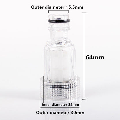 2PCS High Pressure Washer Inlet Filter Connector Fittings Transparent Adapter V528-FITTINGTOOL-2PCS-214899