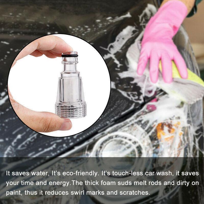 2PCS High Pressure Washer Inlet Filter Connector Fittings Transparent Adapter V528-FITTINGTOOL-2PCS-214899