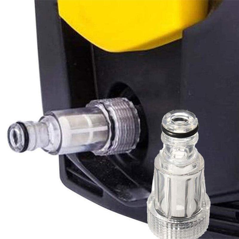 2PCS High Pressure Washer Inlet Filter Connector Fittings Transparent Adapter V528-FITTINGTOOL-2PCS-214899