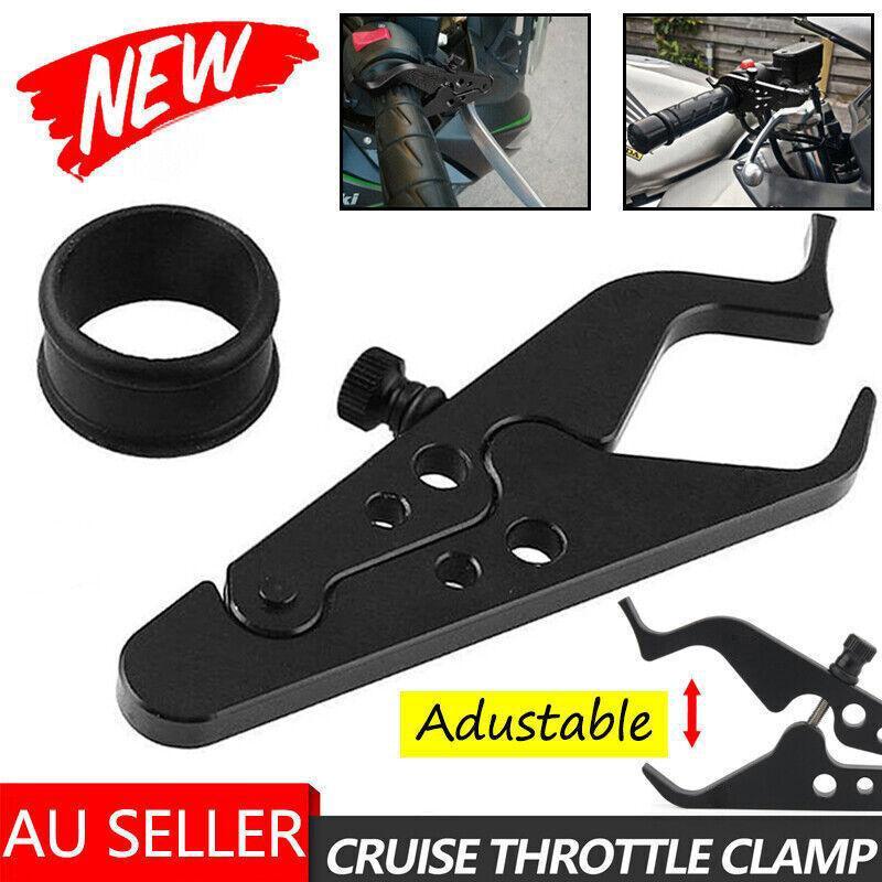 Motorcycle Cruise Control Cnc Throttle Lock Assist Retainer Grip Aluminum Au V528-FIXATOR-18775