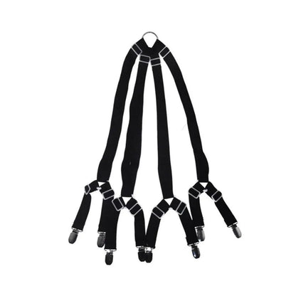 Adjustable Comforter Sheet Buckle Fixer Non-Slip Elastic Clip for Bedding Secure V528-FIXATOR-1PC-799756