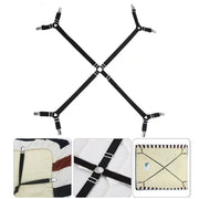 Adjustable Comforter Sheet Buckle Fixer Non-Slip Elastic Clip for Bedding Secure V528-FIXATOR-1PC-799756