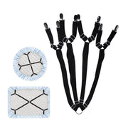 Adjustable Comforter Sheet Buckle Fixer Non-Slip Elastic Clip for Bedding Secure V528-FIXATOR-1PC-799756