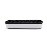 Silicone Makeup Organizer Cosmetic Storage Box Lipstick Brush Holder Desktop Box - Black V528-FIXED-FRAME-BLACK-329450