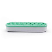 Silicone Makeup Organizer Cosmetic Storage Box Lipstick Brush Holder Desktop Box - Green V528-FIXED-FRAME-GREEN-523147