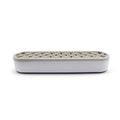 Silicone Makeup Organizer Cosmetic Storage Box Lipstick Brush Holder Desktop Box - Light Grey V528-FIXED-FRAME-LIGHT-GREY-160021