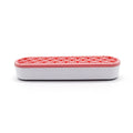 Silicone Makeup Organizer Cosmetic Storage Box Lipstick Brush Holder Desktop Box - Pink V528-FIXED-FRAME-PINK-698510