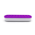 Silicone Makeup Organizer Cosmetic Storage Box Lipstick Brush Holder Desktop Box - Purple V528-FIXED-FRAME-PURPLE-371170