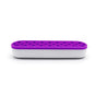 Silicone Makeup Organizer Cosmetic Storage Box Lipstick Brush Holder Desktop Box - Purple V528-FIXED-FRAME-PURPLE-371170