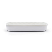 Silicone Makeup Organizer Cosmetic Storage Box Lipstick Brush Holder Desktop Box - White V528-FIXED-FRAME-WHITE-259462