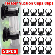 20PCS Black Suction Mount Clips for Aquarium Equipment V528-FIXED-SUCKER-BLACK-20PCS-777203