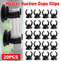 20PCS Black Suction Mount Clips for Aquarium Equipment V528-FIXED-SUCKER-BLACK-20PCS-777203