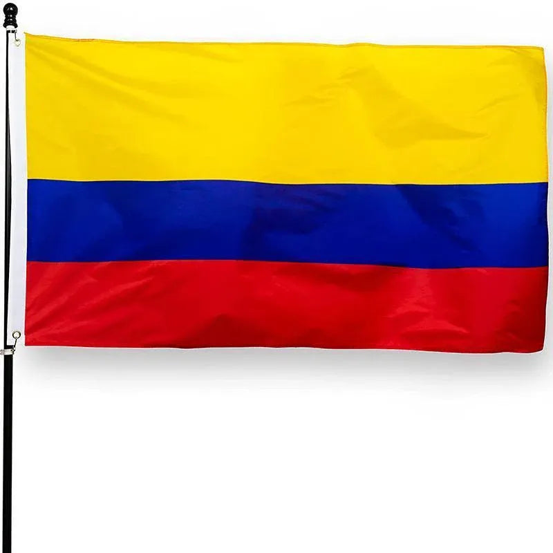 Large Colombia Colombian Flag Heavy Duty Outdoor CO 90x150cm - 3x5ft V528-FLAGOFCOLOMBIA-27934