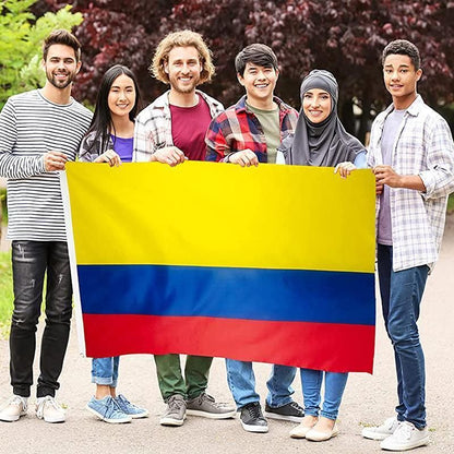 Large Colombia Colombian Flag Heavy Duty Outdoor CO 90x150cm - 3x5ft V528-FLAGOFCOLOMBIA-27934