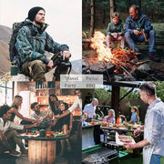 Stainless Steel Hip Flask Portable Wine Pot Flat Pocket Bottle Outdoor Travel V528-FLAGON-GREEN-780564