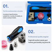 Durable Auto Brake Pipe Flaring Tools Kit Automotive Repair Maintenance Set V528-FLARING-TOOL-7456203