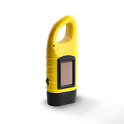 Hand Crank Solar Powered Rechargeable Led Camping Emergency Flashlight - Black V528-FLASHLIGHT-BLACK-91922