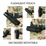 Portable Outdoor Military Flashlight Bag Pouch Tactical Case Holster Belt Holder - Camouflage V528-FLASHLIGHT-COVER-CAMOUFLAGE-800760