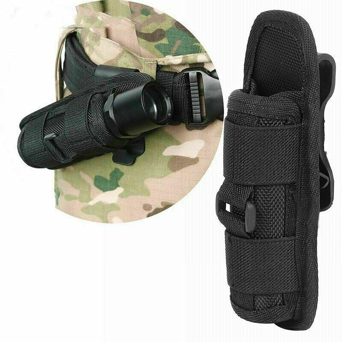 Portable Outdoor Military Flashlight Bag Pouch Tactical Case Holster Belt Holder - Camouflage V528-FLASHLIGHT-COVER-CAMOUFLAGE-800760