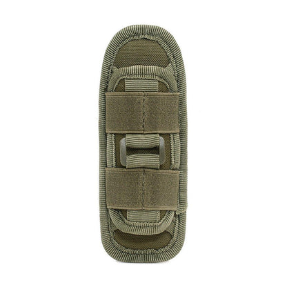 Portable Outdoor Military Flashlight Bag Pouch Tactical Case Holster Belt Holder - Green V528-FLASHLIGHT-COVER-GREEN-374180