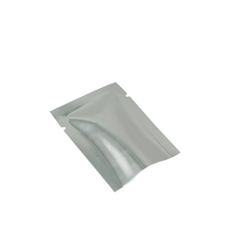 Silver Open Top Aluminum Foil Packaging Bags Heat Seal Vacuum Food Pouches - 30X40CM