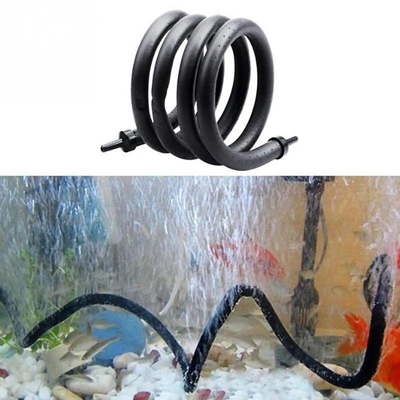 Flexible Aquarium Air Stone Oxygen Diffuser Strip for Fish Tank Aeration System - 60cm Single-inlet V528-FLEIBLEPIPE-60CM-310106