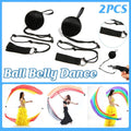 Adjustable Belly Dance Poi Balls Props Belly Dance Accessories Hand Balls Set V528-FLICK-BALL-2PCS-898251