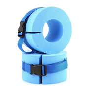 2pcs Swimming Gear Arm Floats Big Buoyancy Water Sports Tie Legs and Feet Rings V528-FLOATING-RING-BLUE-2PCS-928554