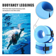 2pcs Swimming Gear Arm Floats Big Buoyancy Water Sports Tie Legs and Feet Rings V528-FLOATING-RING-BLUE-2PCS-928554
