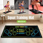Squat Mat Fitness Mat Non Slip Mat Thick Floor Mat Home Gym Exercise Workout V528-FLOOR-MAT-35-80CM-495951
