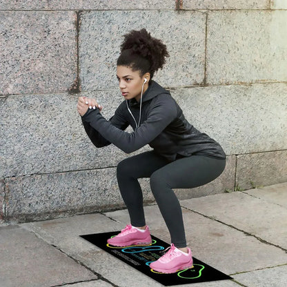 Squat Mat Fitness Mat Non Slip Mat Thick Floor Mat Home Gym Exercise Workout V528-FLOOR-MAT-35-80CM-495951