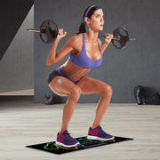 Squat Mat Fitness Mat Non Slip Mat Thick Floor Mat Home Gym Exercise Workout V528-FLOOR-MAT-35-80CM-495951