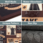 Printed Non Slip Door Floor Rug Mat Kitchen Bathroom Carpet Mat Water Absorbent V528-FLOOR-MAT-50-160CM-722593