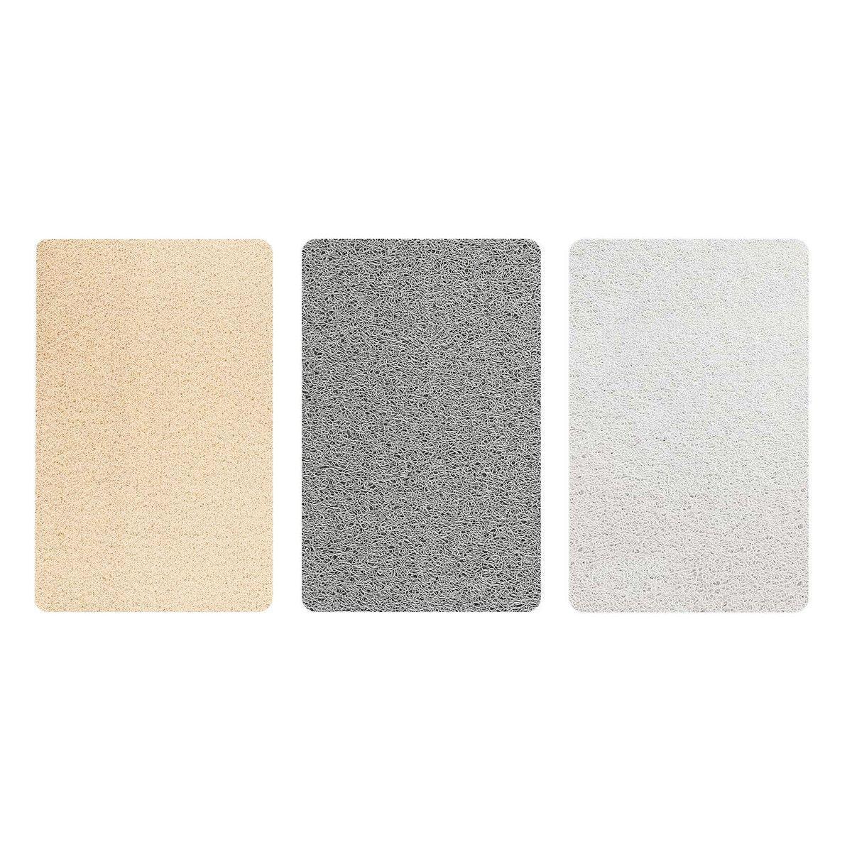 Waterproof Non-Slip Bathroom Shower Mat Anti-Slip Rug Toilet Floor Mat Washable - Grey-60*80cm V528-FLOOR-MAT-GREY-60-80-299741