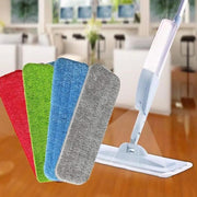 Replacement Microfiber Flat Mop Head Refill Floor Cleaning Pads Absorbent Cloths - Grey V528-FLOORCLEANINGPADS-GRAY-1PC-707739