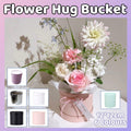 10pcs Clear Round Hug Bucket for Flower Arrangement Bouquet Packaging Supplies - Flower-Bucket-10pcs-Purple V528-FLOWER-BUCKET-10PCS-PURPLE-719542