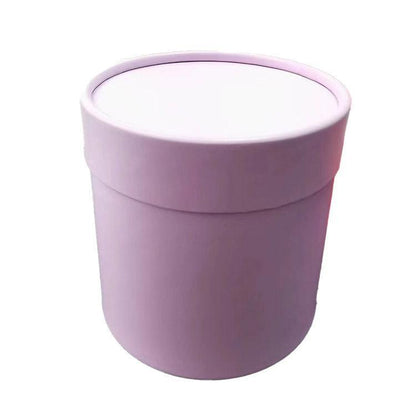 10pcs Clear Round Hug Bucket for Flower Arrangement Bouquet Packaging Supplies - Flower-Bucket-10pcs-Purple V528-FLOWER-BUCKET-10PCS-PURPLE-719542