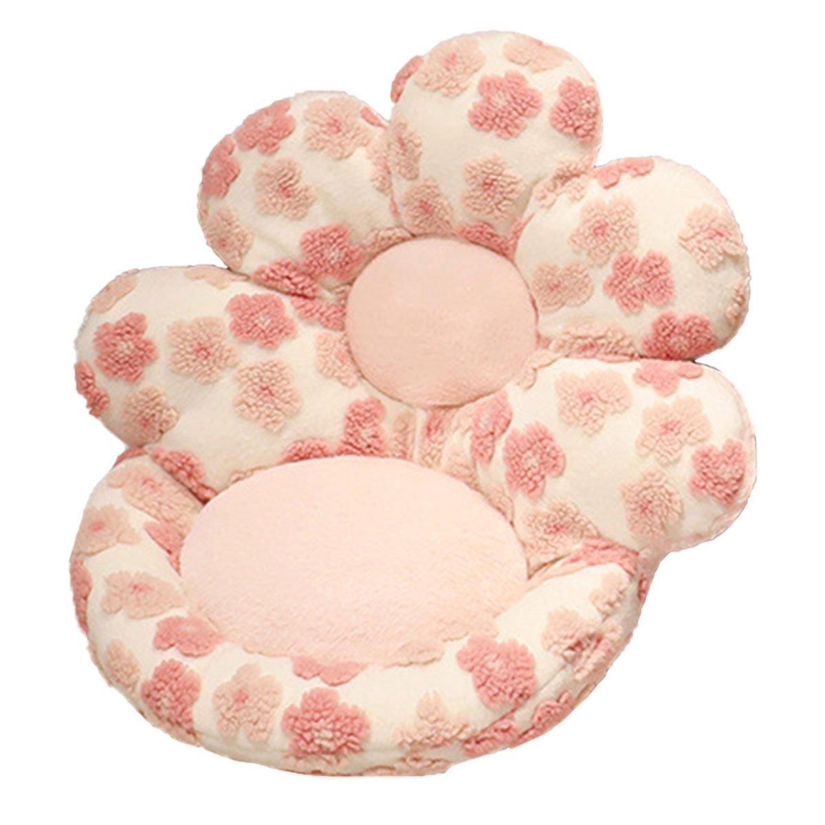 Cute Soft Seat Cushion Flower Shaped Lazy Sofa Pad for Office Chairs and Home Use - Green V528-FLOWER-CUSHION-GREEN-723588