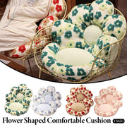 Cute Soft Seat Cushion Flower Shaped Lazy Sofa Pad for Office Chairs and Home Use - Red V528-FLOWER-CUSHION-RED-887700