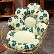 Cute Soft Seat Cushion Flower Shaped Lazy Sofa Pad for Office Chairs and Home Use - Red V528-FLOWER-CUSHION-RED-887700