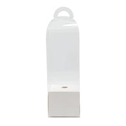 10pcs Bouquet Packaging Transparent PVC Flower Box Portable Floral Gift Boxes - White V528-FLOWER-PACKING-10PCS-WHITE-740940